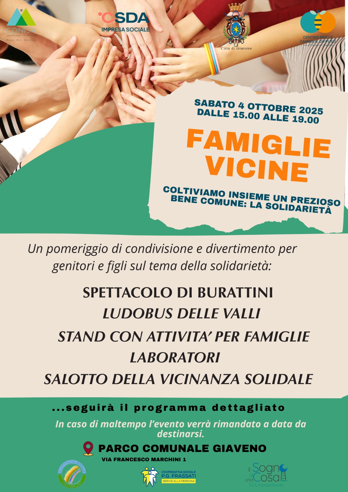 Famiglie Vicine 04-10-2025